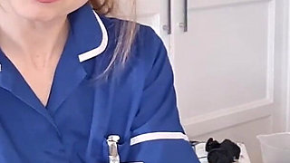 POV Sex Clinic Nurse Hand Job Trial CFNM