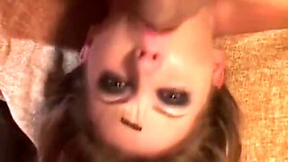 French Nympho Got Face Fucked By Two Cocks With Christie Lee