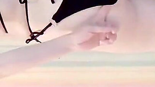 Mayu No59 Swimsuit Fitting, Anal Licking, White-eyed Orgasm, Semen Eating, Nipple Piercing, Squirting, Convulsive Orgasm