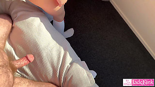 18+ pretty student gets fucked - He got lucky