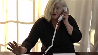 MILF with Big Tits Makes Guys Cum on Her Tits