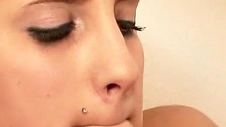 Young skinny teen is banged by her neighbor on the stairs