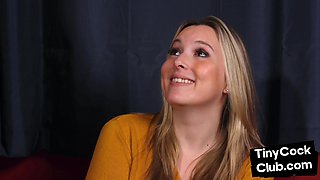 Full SPH voyeur mocking tiny prick