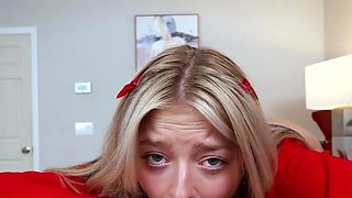 Innocent Stepsister Jill Taylor Practices Losing Her
