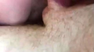 Kinky Teen in Lipstick Gives POV Blowjob