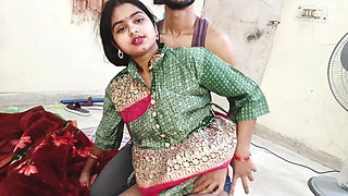 Beutiful Indian Bhabhi Hard Doggy in Bedroom with Devar - Amateur Desi Homemade Roleplay