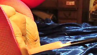 Using the Fucking Machine for the First Time Around Watch Cum Fly to the Ground