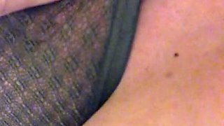 Chubby Brunette Big Boobs Dildo Masturbation