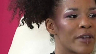 Beautiful Black MILF with Big Tits, Aj Is a Hard Fuck Lover