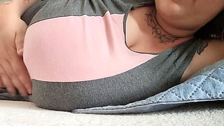 Preparing My Boobs to Give You Milk (no Talking)