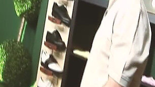 Hottest Dress Scene 2 Blonde Couple Share Two Cocks in an Orgy with a Facial Ending