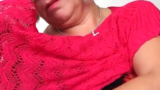 Sexy Blonde GILF Victoria K. Plays with Her Mature Pussy for You!