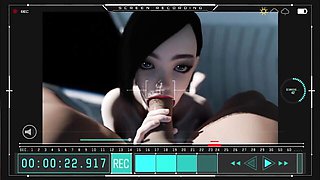 3D Animated Space Babes Take Huge Cumshots