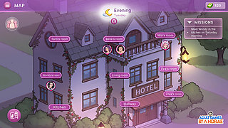 Sex Apartment 2: Grand Hotel Gameplay Part 2 - Spicy Encounters with Bella and Eva