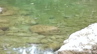 My Stepsister Gets Really Horny and Ask Me to Fuck Her in the River