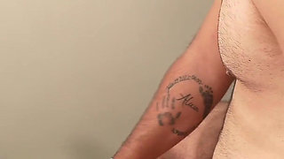 The Reunion with My Mate Ended up Fucking and Filling His Mouth with Milk