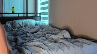 Perfect pussy makes him cum inside her