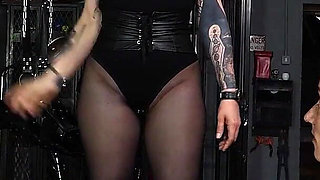 Locked in Steel, Made to Endure: Mistress Batons Relentless Overstimulation Punishment Leaves Slave Mila Too Sensitive to Orgasm