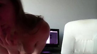 Nude Russian Teen Dances Solo in Kitchen