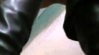 Squirting Through Pantyhose on Webcam