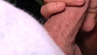 I'm a Delivery Girl and I Had to Deliver Milk. He Give Me with Milk Inside My Pussy.