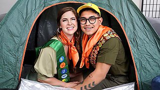 Scarlett Gushes goes camping