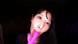 Group sex hardcore double blowjob swallowing cum