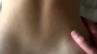 Amazing amateur blonde enjoying a doggystyle