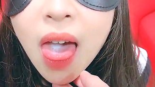 Blowjob cumshot whore gargles pov bukkake fetish cum