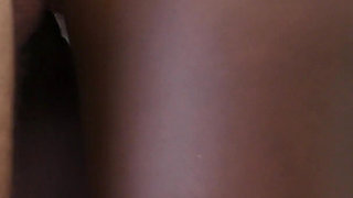 Beautiful Ebony Teen Fucked with Love and Creampied