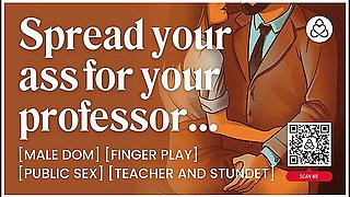 Asmr Audio Porn: Dominant Male Teacher Fucks His Student In The Class Erotic Audio For Women