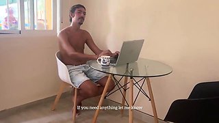 Straight Buddy Loses Control with Ass-Licking in Steamy Shower