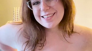 Big boobs milf masturbates with her dildo