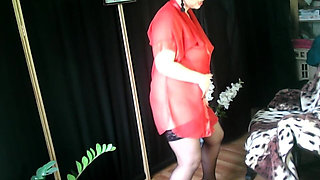 Aimeeparadise and Transparent Dildo...