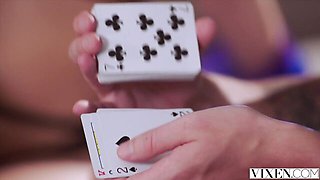 Watch smiling Emily Willis and Scarlit Scandal's scene