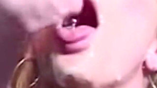 Hot Cumdump Whore Bukkake Gokkun Session
