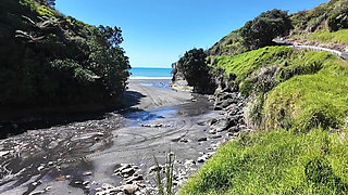 Shimmering Sands, A Breathtaking Waterfall And A Mind-Blowing Orgasm!