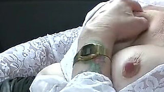 Blonde Cougar Sucks My Cock in the Car 5099