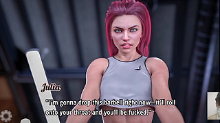 I Accidentally Fuck My Gym Trainer While Working Out and Her BF Comes in!