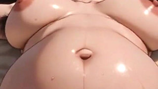 Pregnant Beach Exhibition - Hairy Pussy Tanning & Craving Sperm