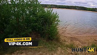 Hunt4k. she cheated on her boyfriend for cash at a public beach