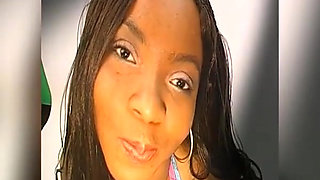 Ggg John Thompson - Black Bukkake Slut Gets Her Face and Ass Covered in Cum