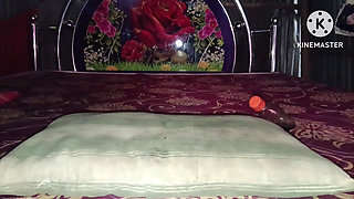 Desi Housewife Oiled up and Ball Fucked