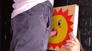 Gloryhole - Face-in-hole Board. I Fucked the Sun