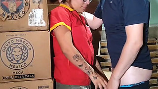 I the cashier at the store in the cellar