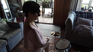 Practice on the Drums Set