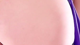 Femdom POV: Latex Mistress in Shiny Transparent Rubber Dress and Stockings