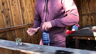 Risky Public Sex with a Tourist - Amateur POV Footage