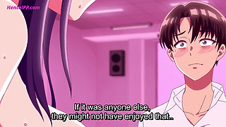 Horny & Busty Brunette Teacher Get Fucked At School - Hentai