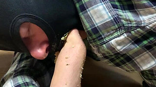 He Takes His Meal Thanks to My Feet...